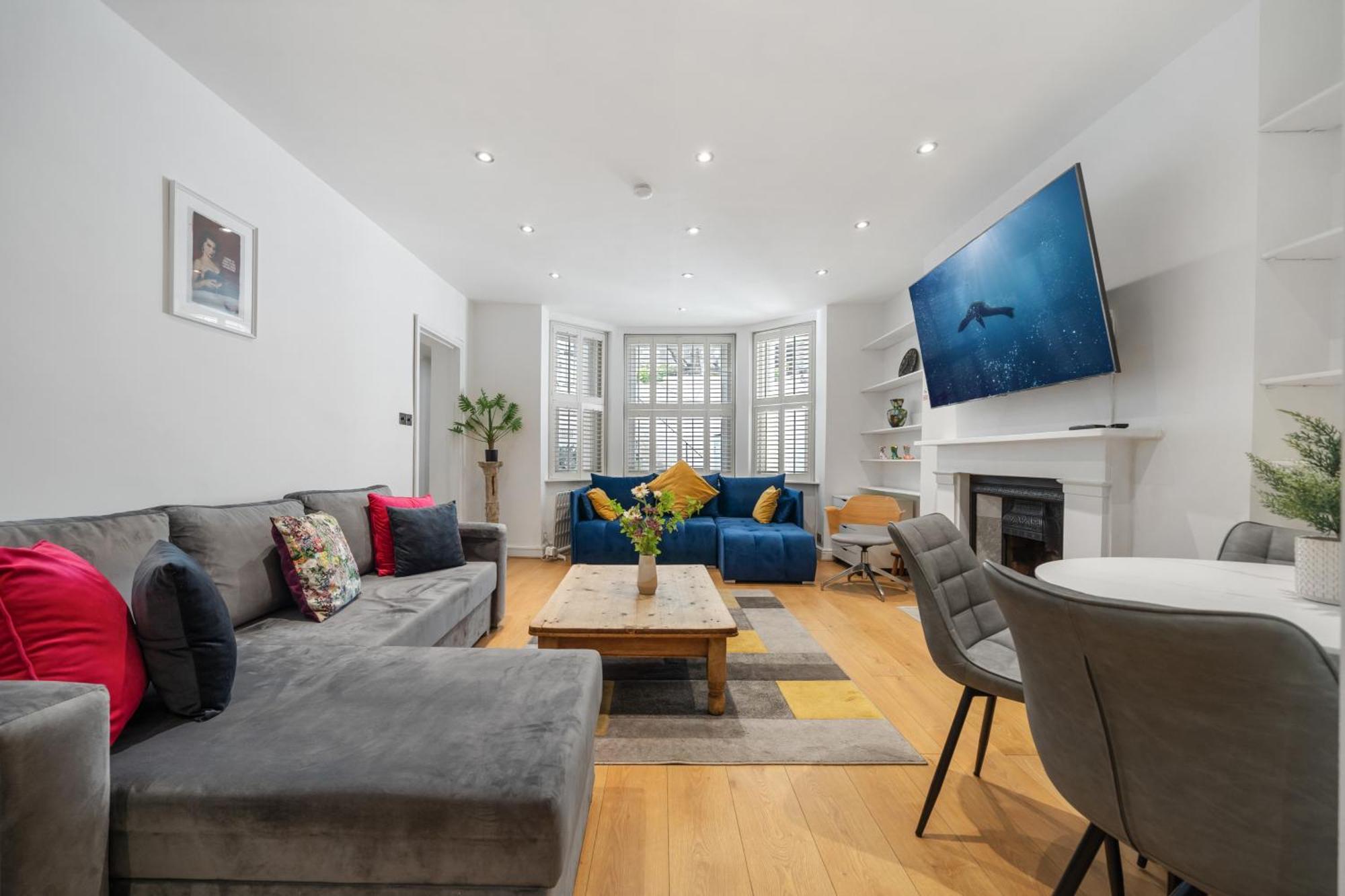 Apartamento Holland Park Flat, 2bed 2bath, Breakfast, Lgf