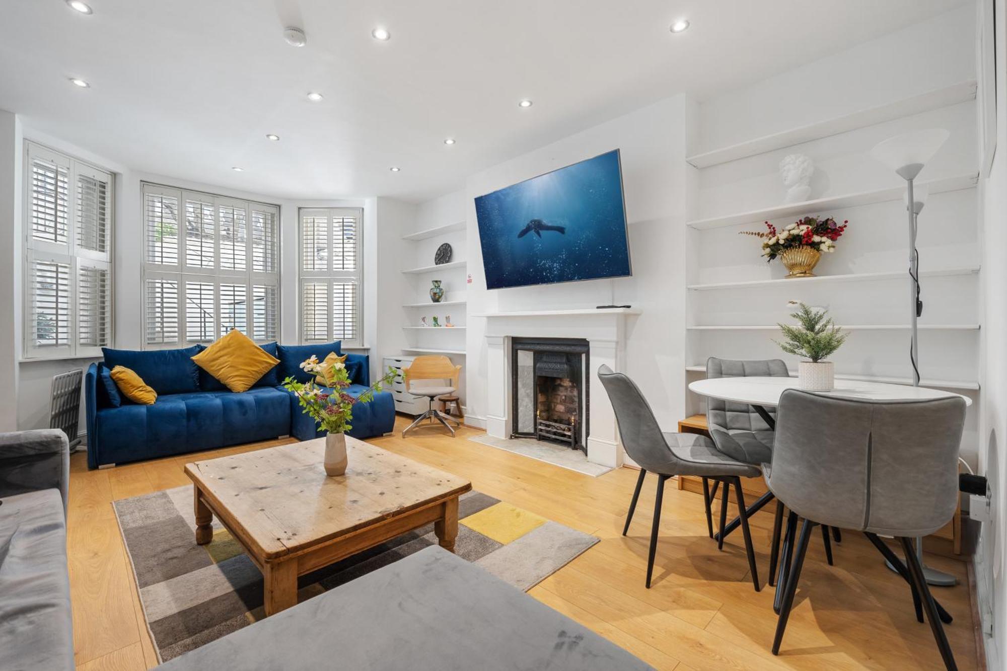 Apartamento Holland Park Flat, 2bed 2bath, Breakfast, Lgf