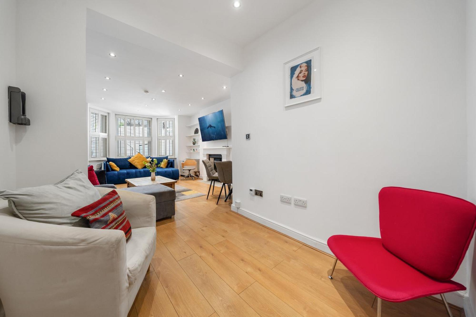 Holland Park Flat, 2bed 2bath, Breakfast, Lgf Apartamento Londres
